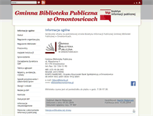 Tablet Screenshot of bip.gbp.ornontowice.pl