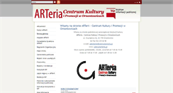 Desktop Screenshot of bip.arteria.ornontowice.pl