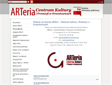 Tablet Screenshot of bip.arteria.ornontowice.pl
