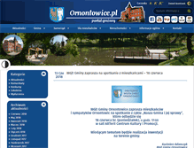 Tablet Screenshot of gosir.ornontowice.pl